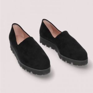 Pretty Ballerinas Charlize Black Woven Loafers size 7 Pretty Ballerinas Loafers